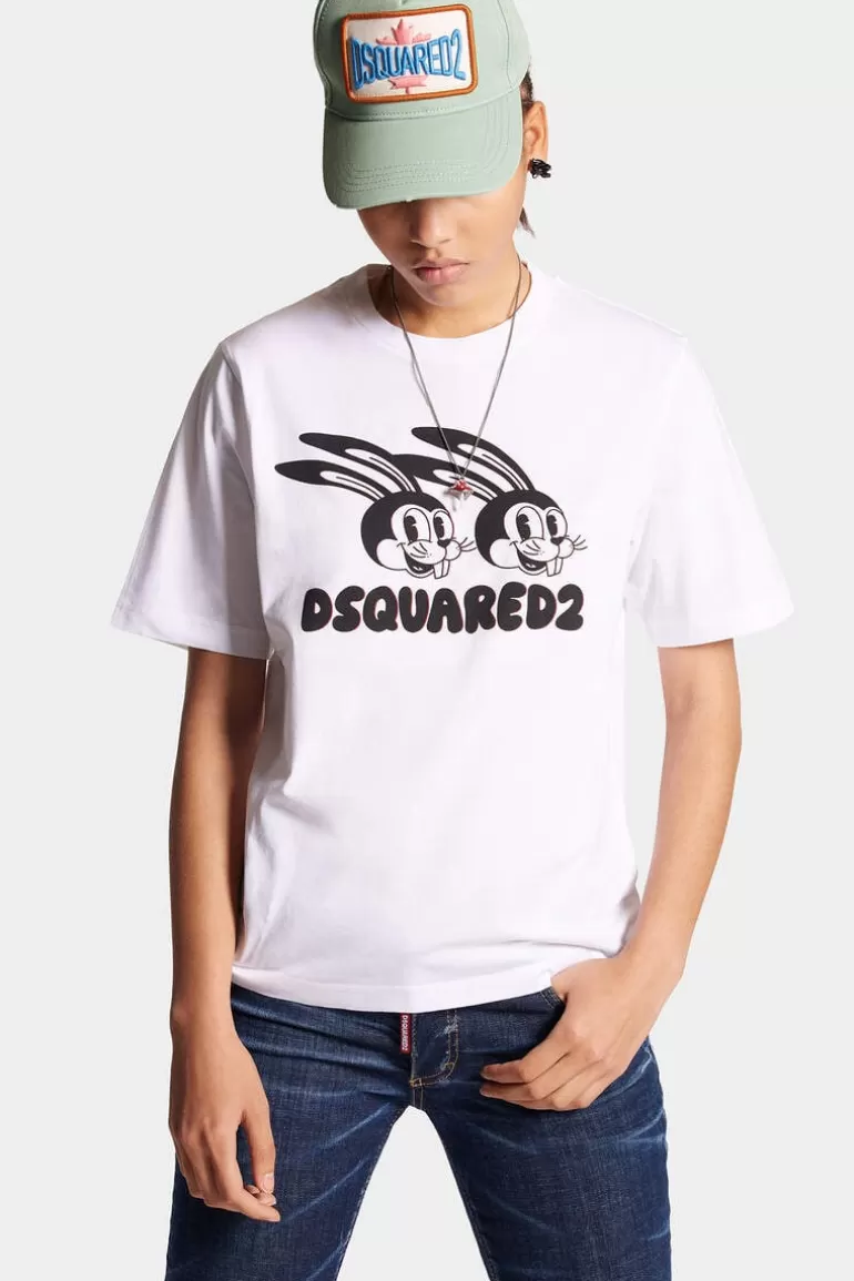 Femme Dsquared2 Tops Et T-Shirts*Lunar Year Easy T-Shirt