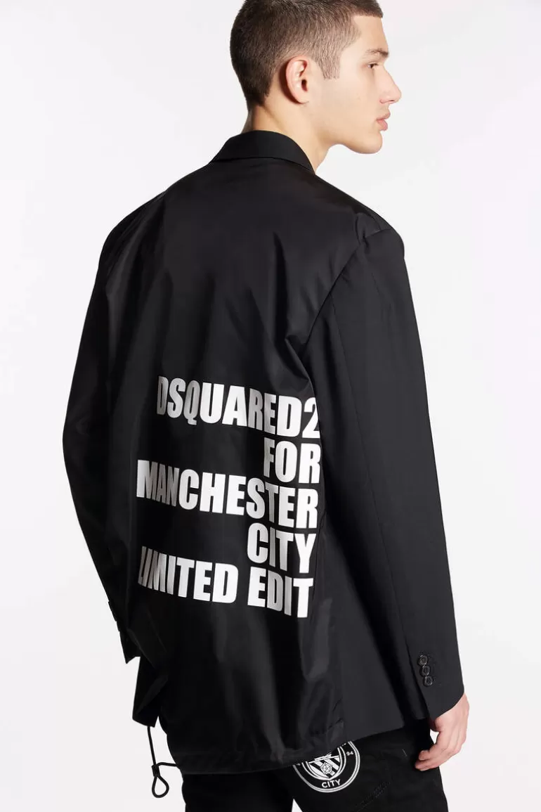 Homme Dsquared2 Costumes & Blazers*Manchester City Aviator Jacket