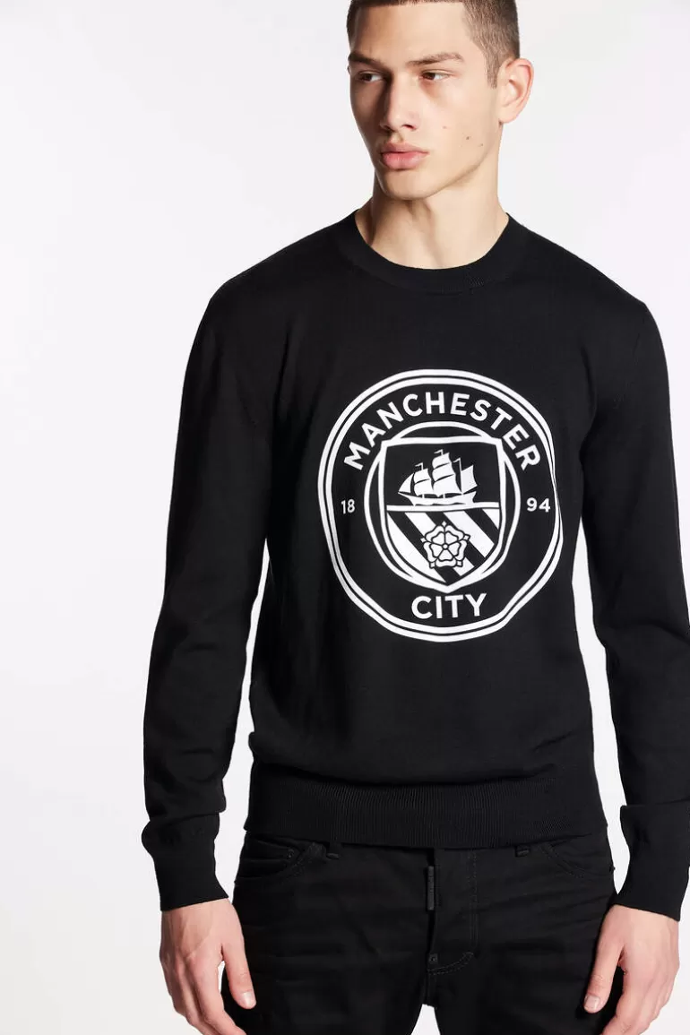 Homme Dsquared2 Tricots*Manchester City Knit