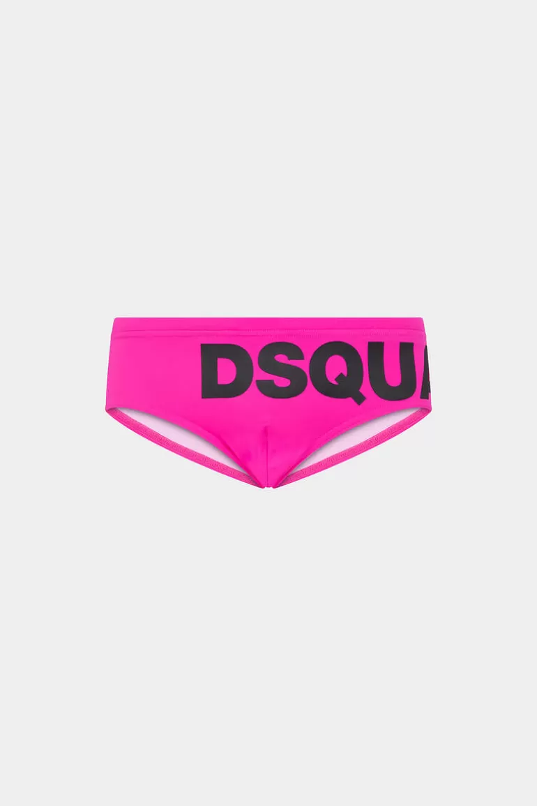 Homme Dsquared2 Mode Plage*Maxi Logo Swim Brief