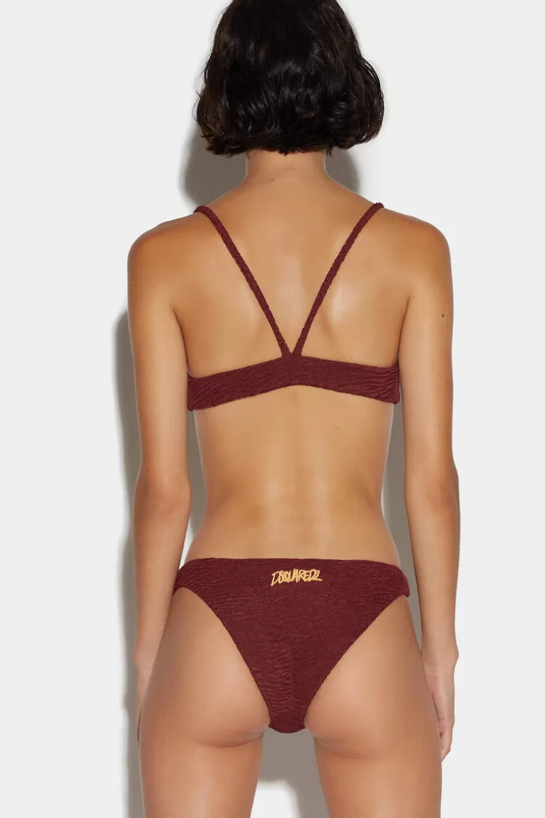 Femme Dsquared2 Mode Plage*Micro String Swim Brief