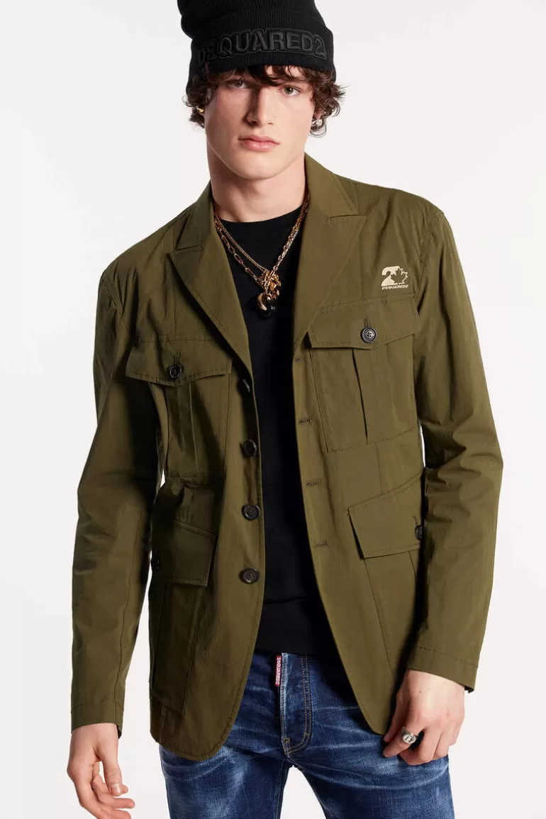 Homme Dsquared2 Costumes & Blazers*Military Blazer