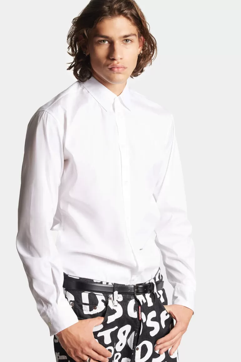 Homme Dsquared2 Chemises*Mini D2 Relaxed Shirt