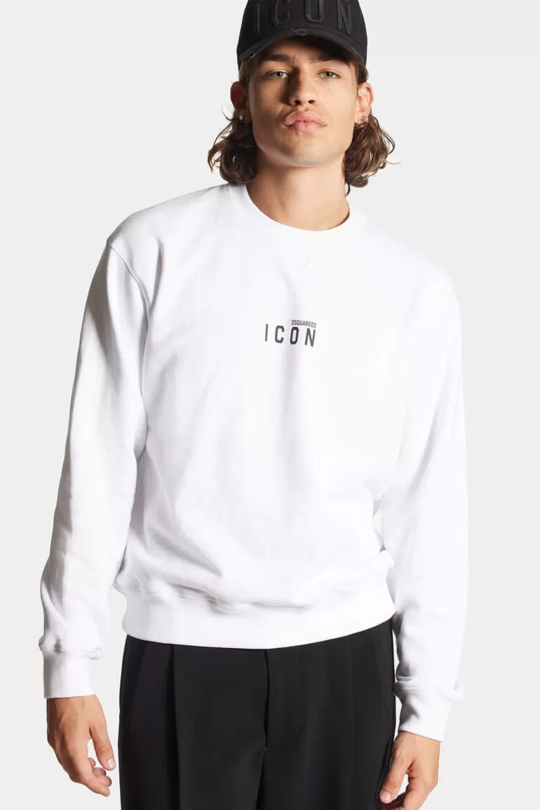 Homme Dsquared2 Sweatshirts*Mini Icon Cool Sweatshirt