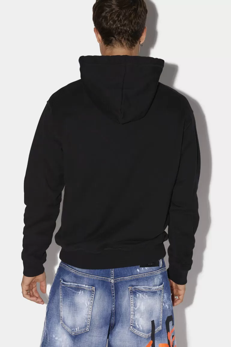 Homme Dsquared2 Sweatshirts*Mini Icon Hoodie