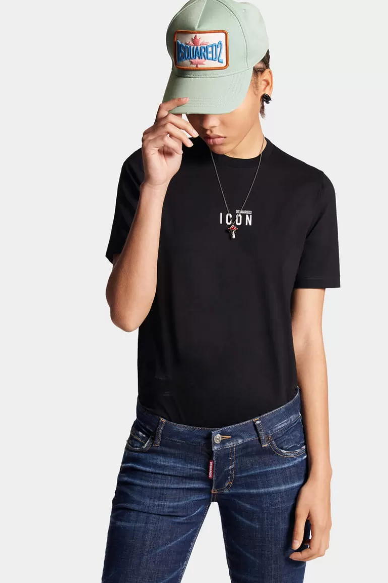 Femme Dsquared2 Tops Et T-Shirts*Mini Icon Renny T-Shirt