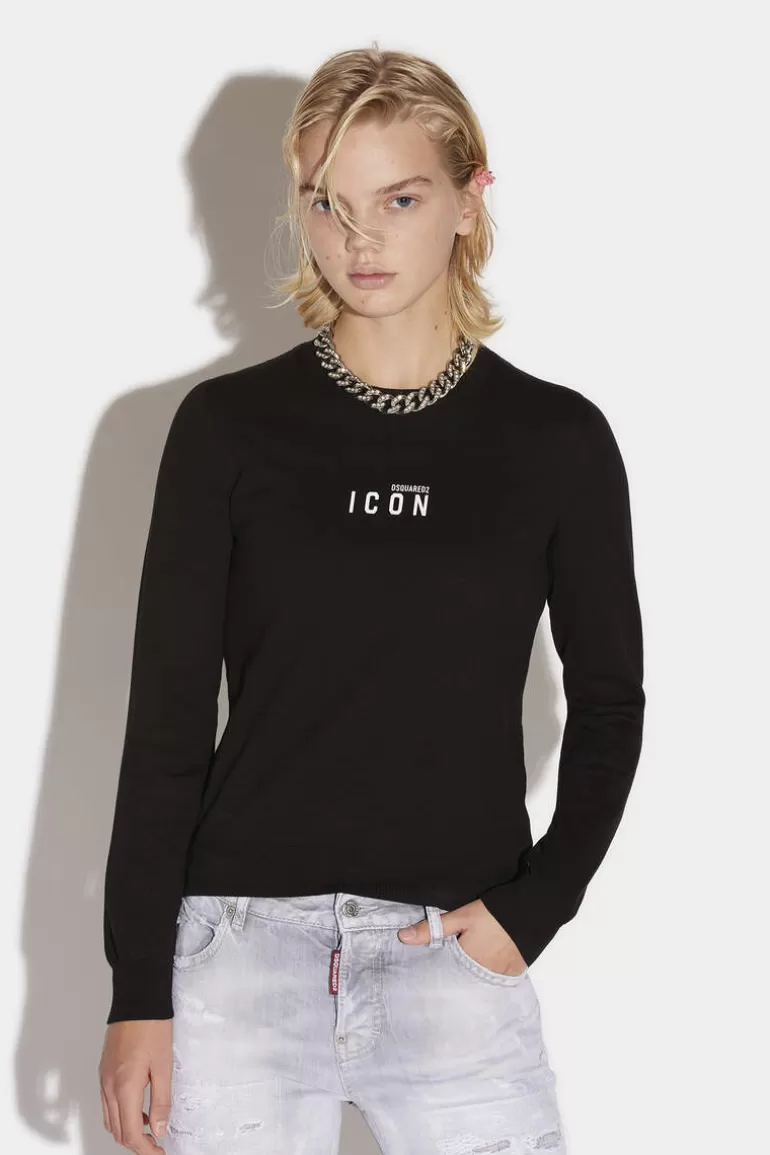 Femme Dsquared2 Tricots*Mini Icon Sweater