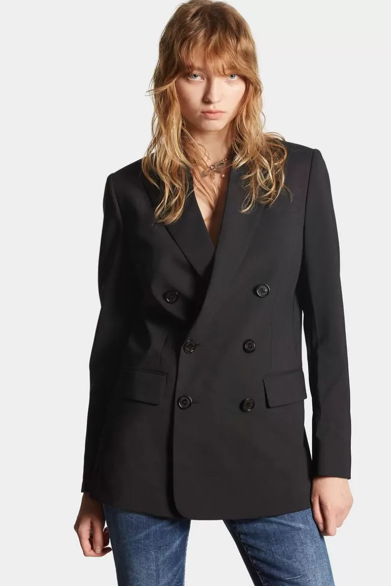 Femme Dsquared2 Costumes & Blazers*New Yorker Double Breasted Blazer