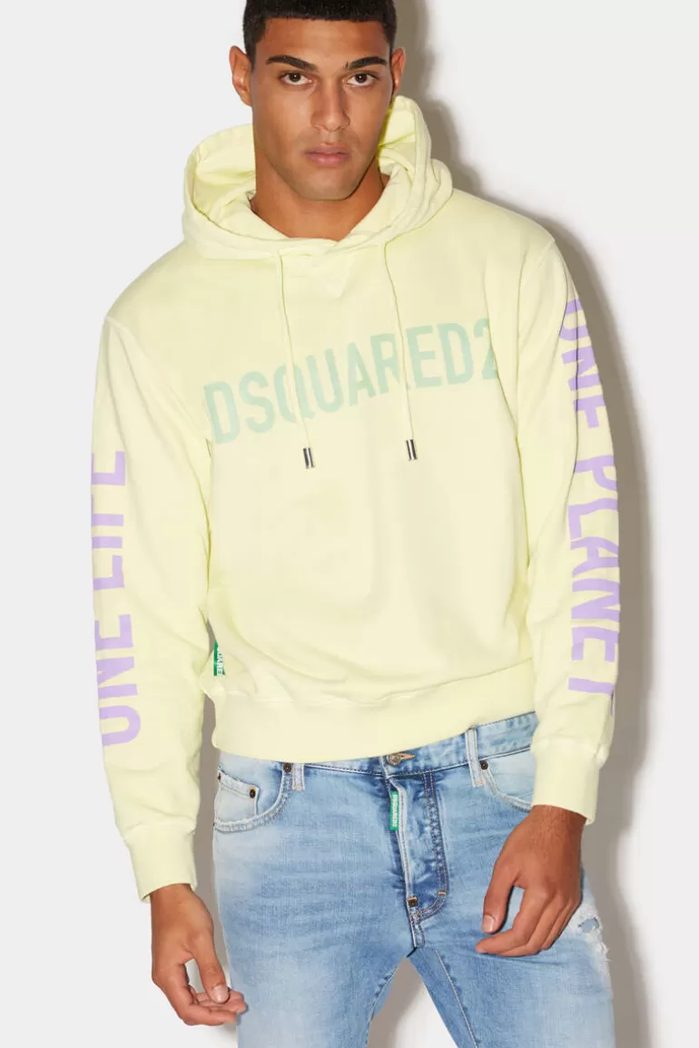 Homme Dsquared2 Sweatshirts*One Life Cool Sweatshirt