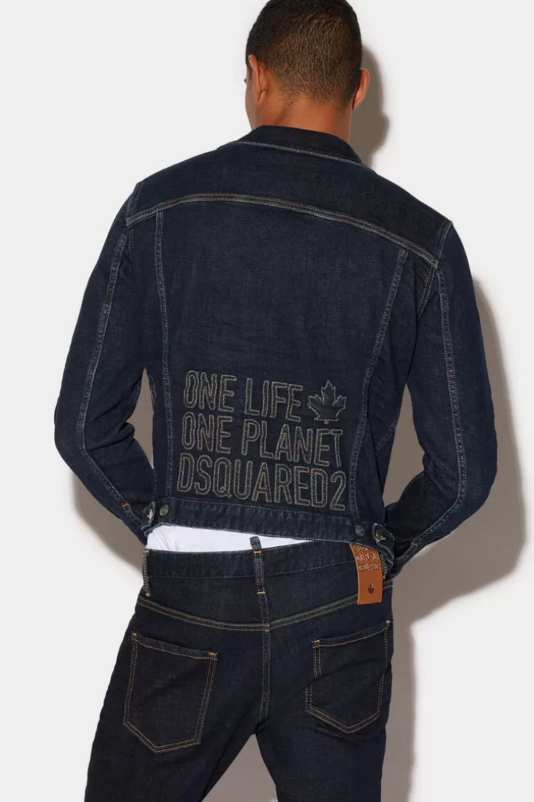 Homme Dsquared2 Manteaux & Vêtements D'Extérieur*One Life Dan Jeans Jacket