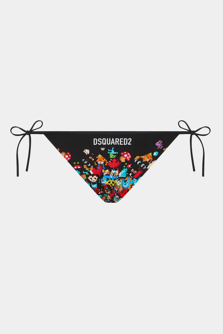 Femme Dsquared2 Mode Plage*Pixel Gamer Brief