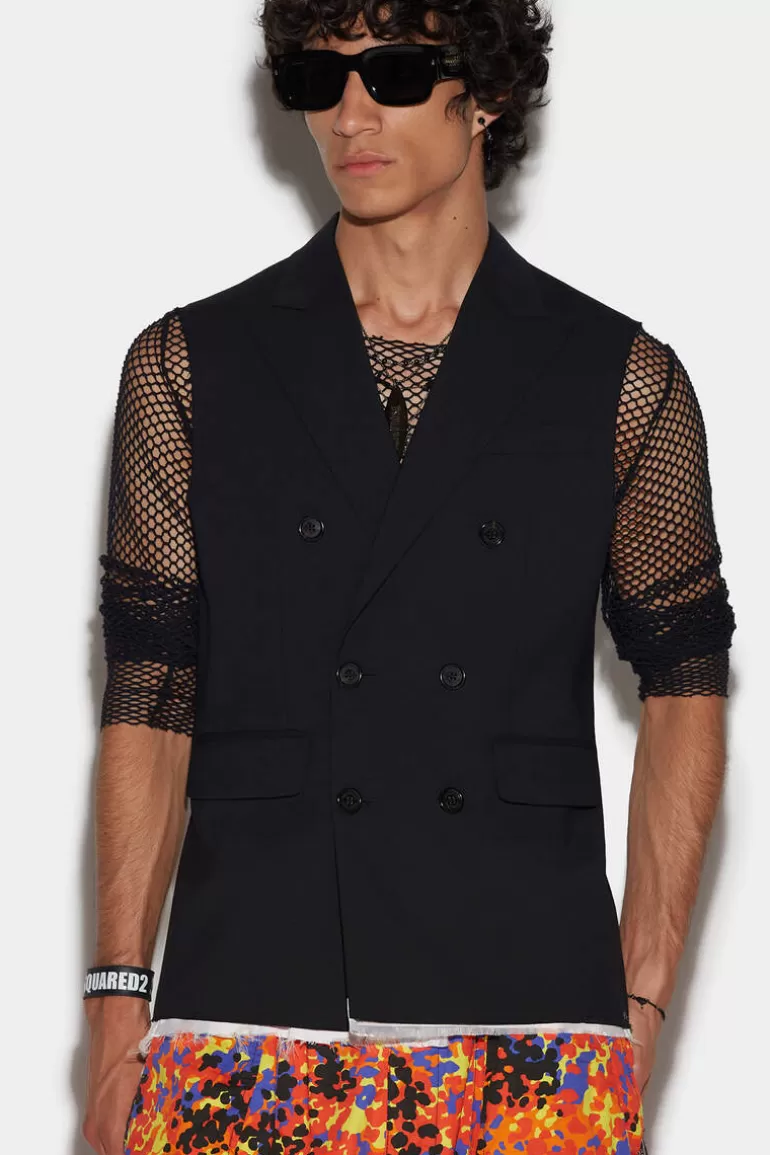 Homme Dsquared2 Costumes & Blazers*Raw Cut London Vest