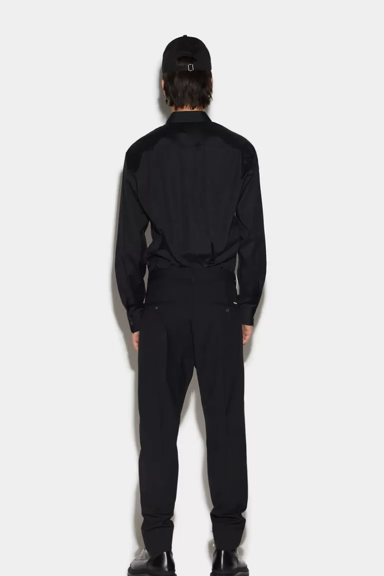 Homme Dsquared2 Pantalons*Raw Cut One Pleat Pants