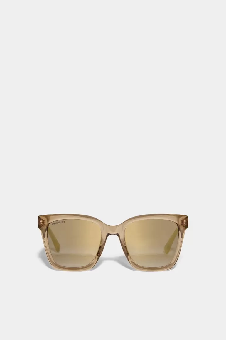 Femme Dsquared2 Lunettes*Refined Beige Sunglasses