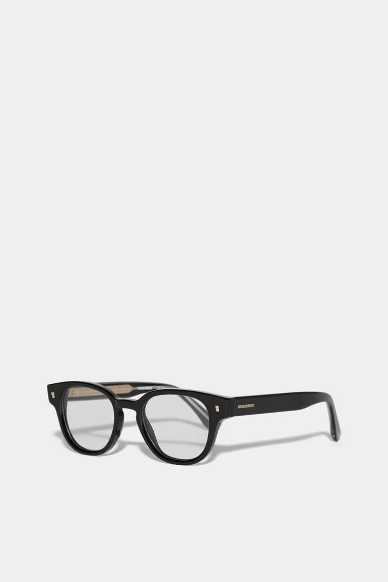 Femme Dsquared2 Lunettes*Refined Black Optical Glasses