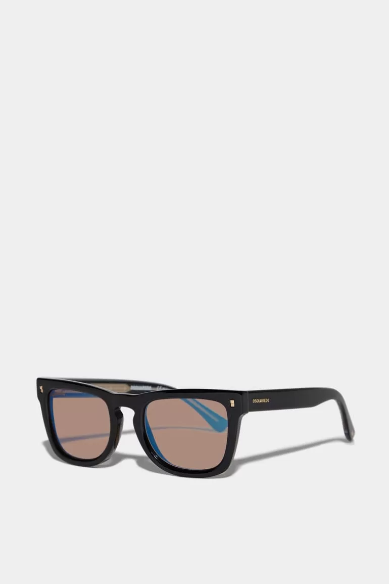 Femme Dsquared2 Lunettes*Refined Black Sunglasses