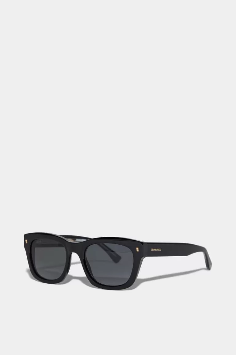 Femme Dsquared2 Lunettes*Refined Black Sunglasses