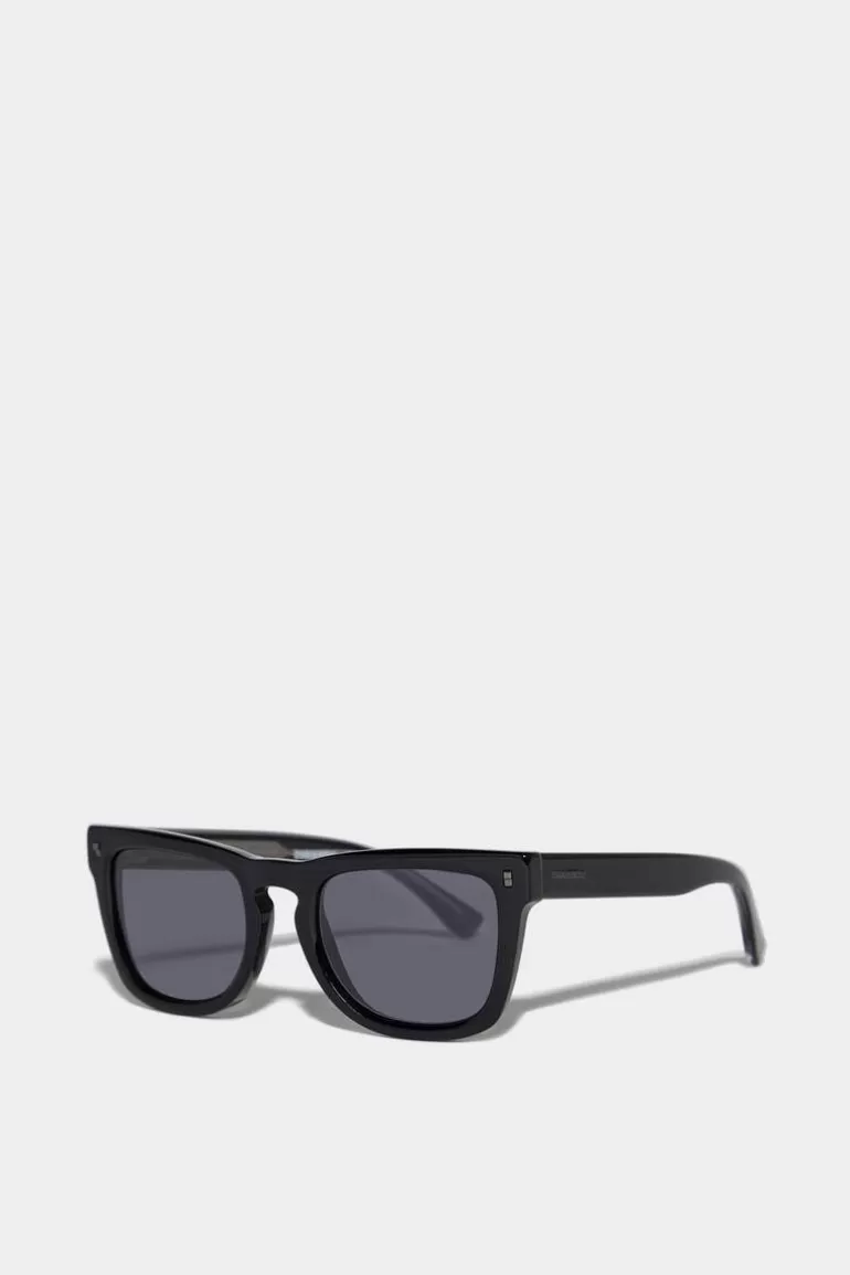 Femme Dsquared2 Lunettes*Refined Black Sunglasses