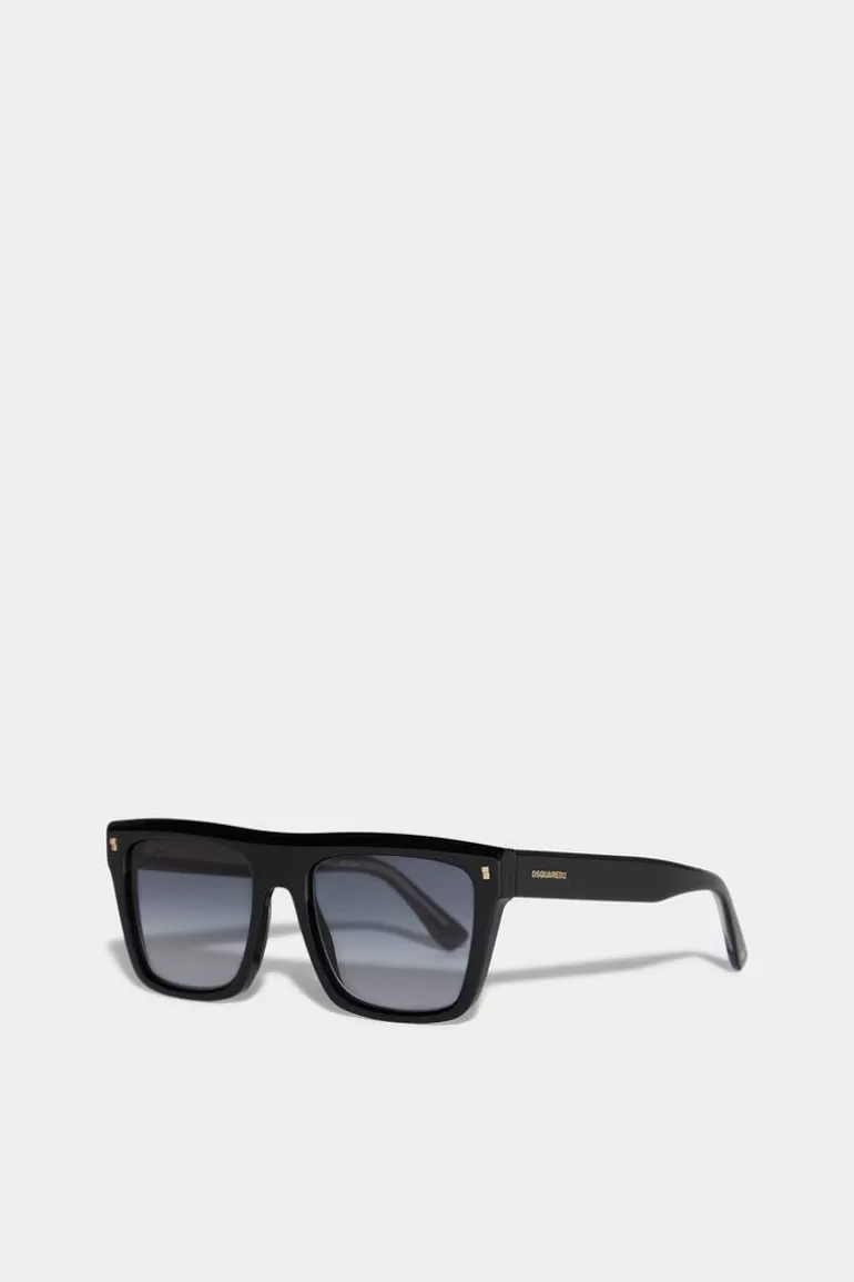 Femme Dsquared2 Lunettes*Refined Black Sunglasses