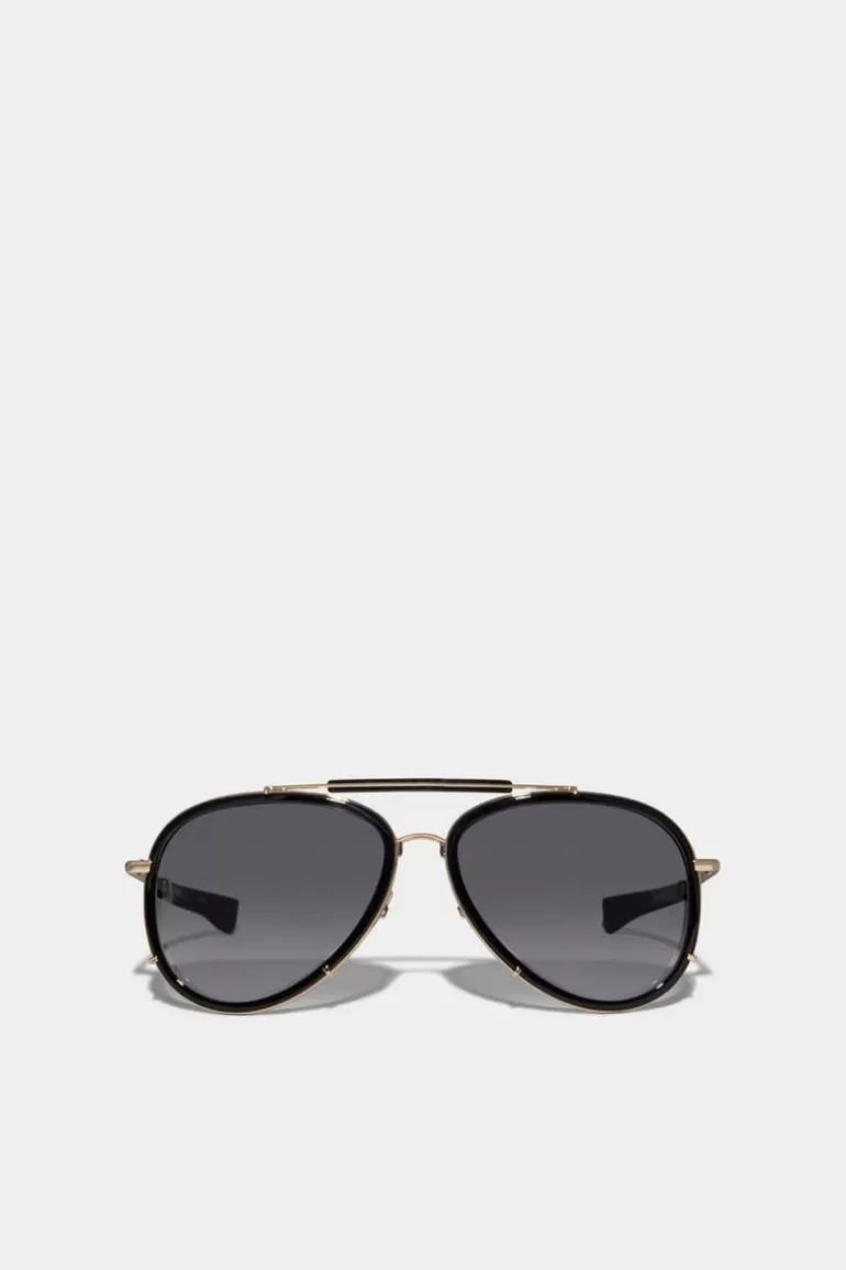 Femme Dsquared2 Lunettes*Refined Black Sunglasses