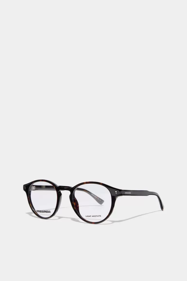 Homme Dsquared2 Lunettes*Refined Havana Optical Glasses