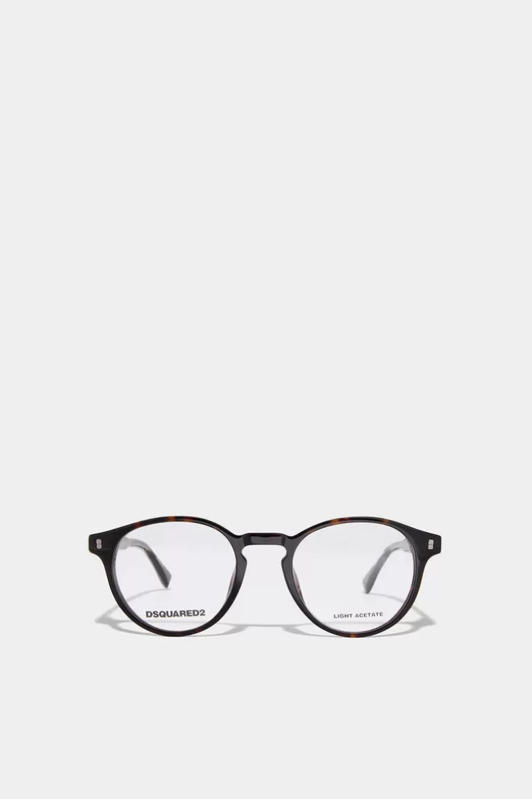 Homme Dsquared2 Lunettes*Refined Havana Optical Glasses