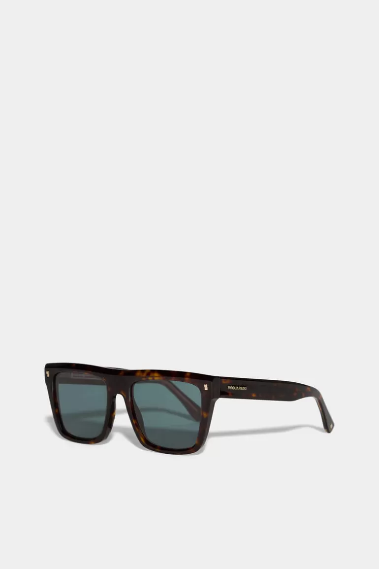 Homme Dsquared2 Lunettes*Refined Havana Sunglasses