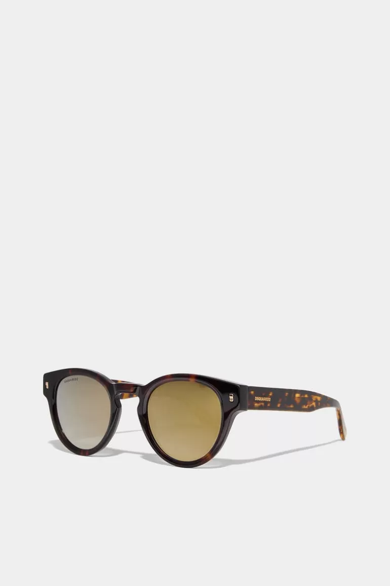 Homme Dsquared2 Lunettes*Refined Havana Sunglasses