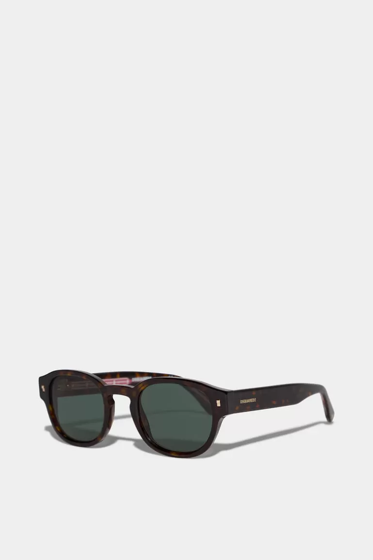 Homme Dsquared2 Lunettes*Refined Havana Sunglasses