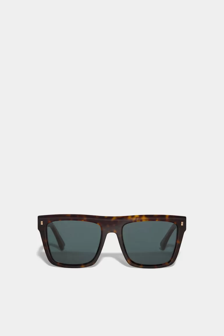 Homme Dsquared2 Lunettes*Refined Havana Sunglasses