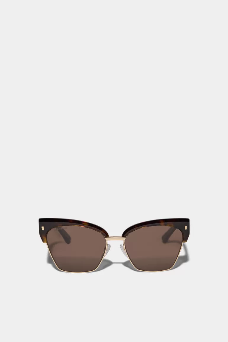 Homme Dsquared2 Lunettes*Refined Havana Sunglasses