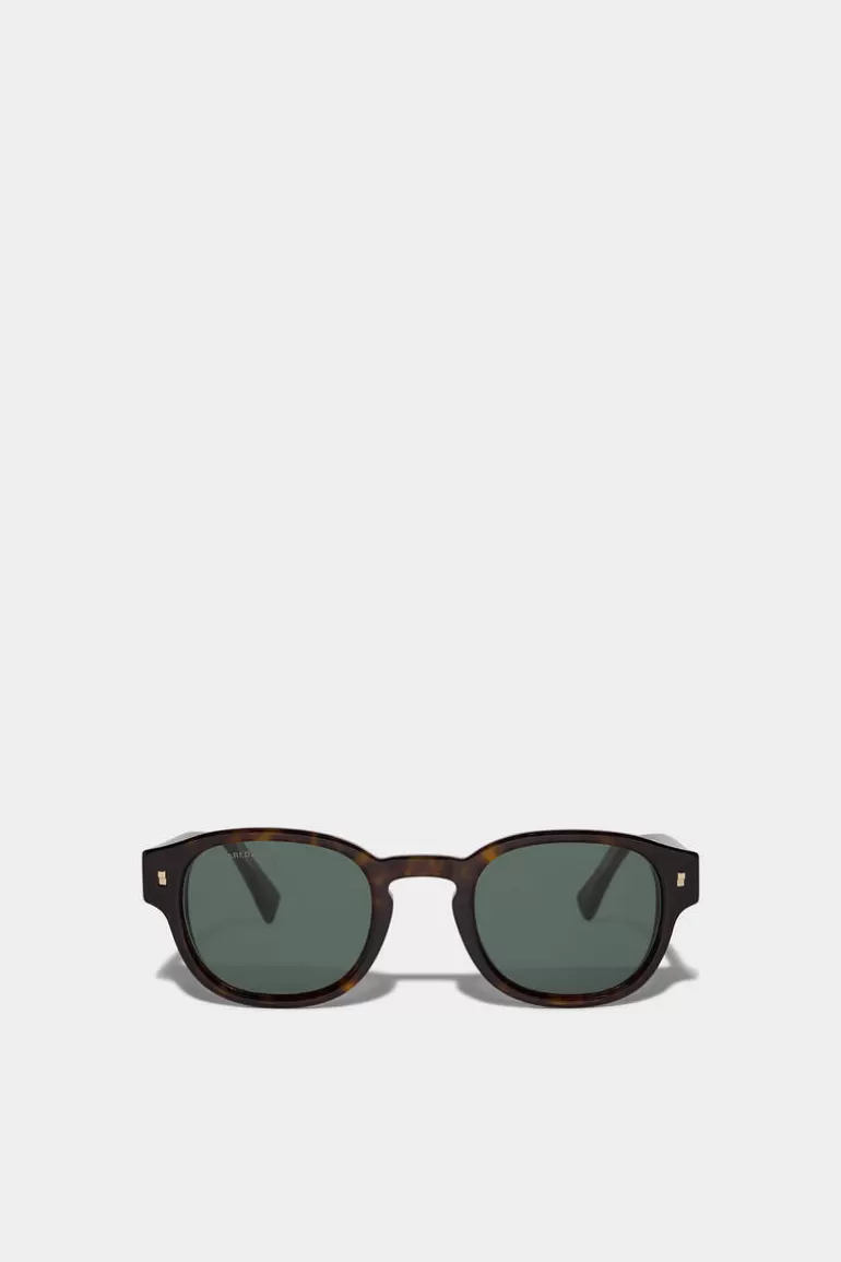 Homme Dsquared2 Lunettes*Refined Havana Sunglasses