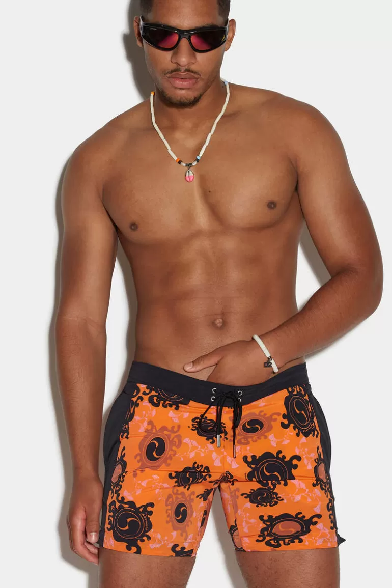 Homme Dsquared2 Mode Plage*Rock Your Goth Boxer Midi