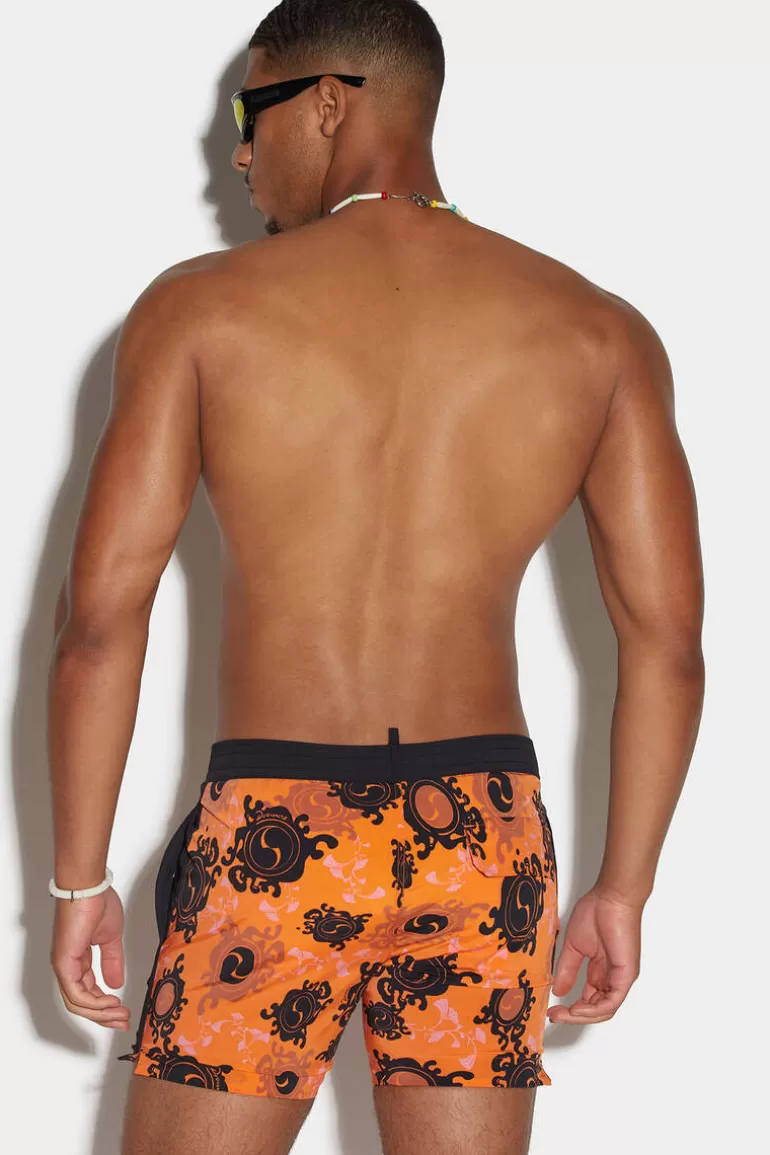 Homme Dsquared2 Mode Plage*Rock Your Goth Boxer Midi