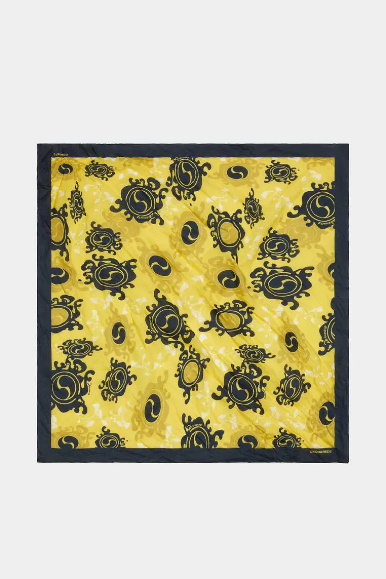 Femme Dsquared2 Écharpes*Sea Print Bandana