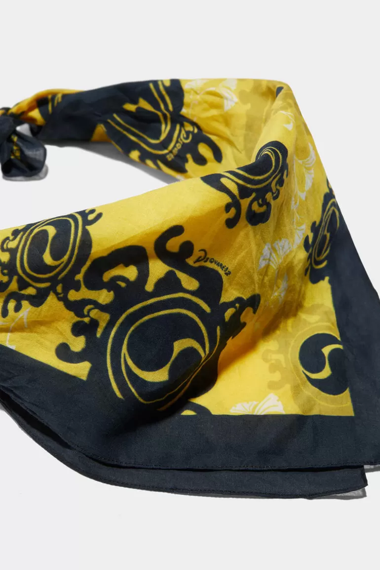 Femme Dsquared2 Écharpes*Sea Print Bandana