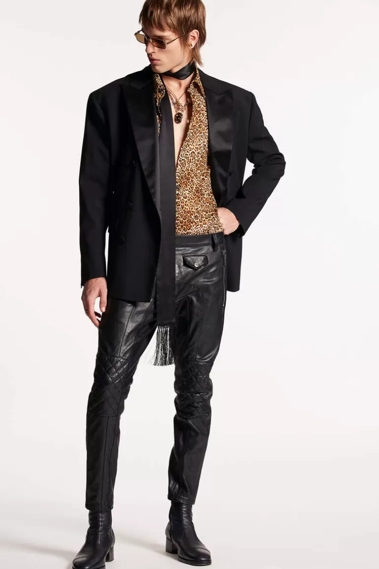 Homme Dsquared2 Pantalons*Sexy Biker Pant