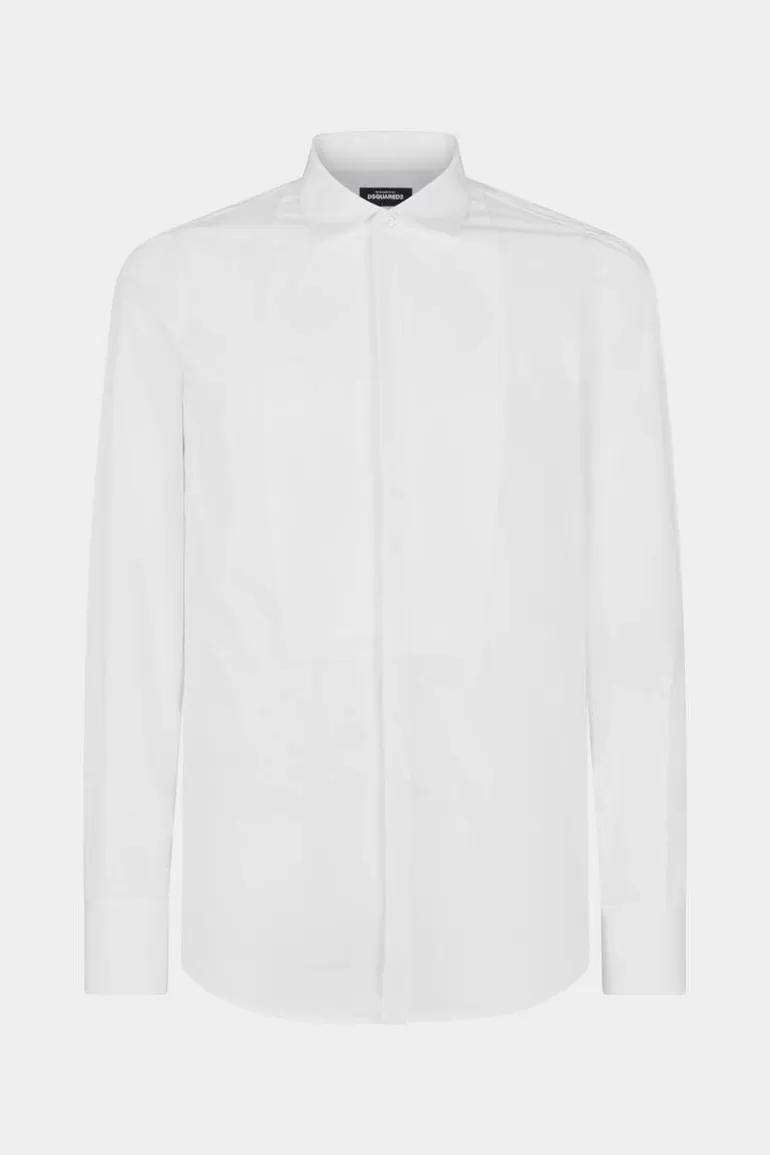 Homme Dsquared2 Chemises*Slim Fit Tux Shirt