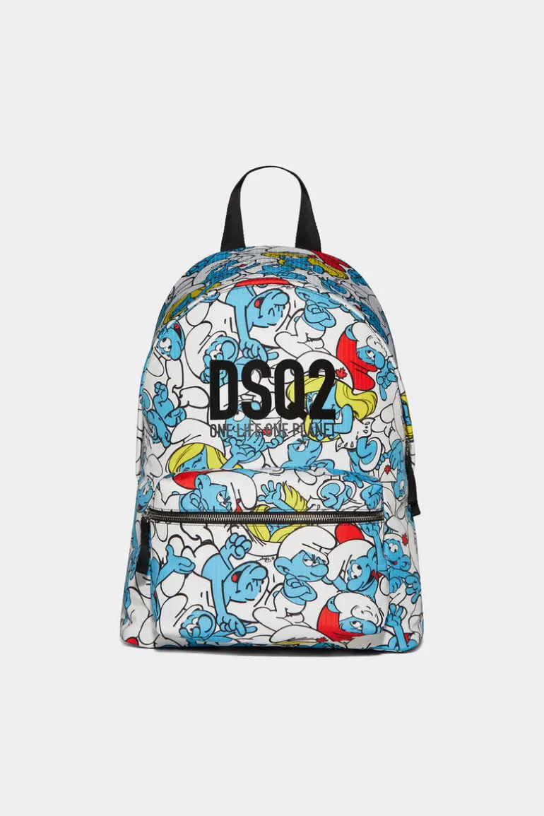 Femme Dsquared2 Sacs À Dos*Smurfs Backpack