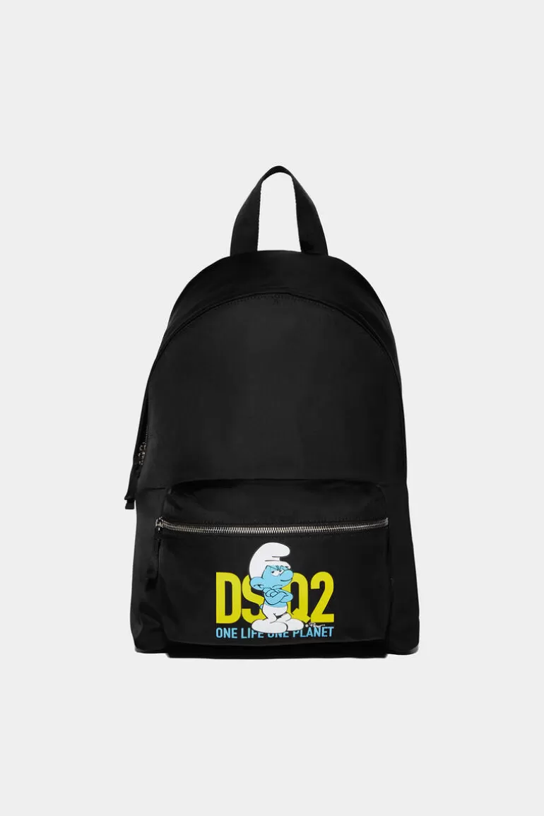 Homme Dsquared2 Sacs À Dos*Smurfs Backpack