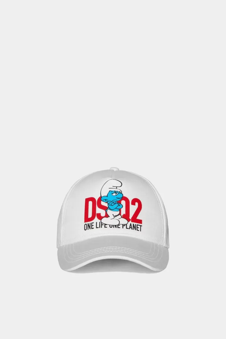 Femme Dsquared2 Chapeaux*Smurfs Baseball Cap