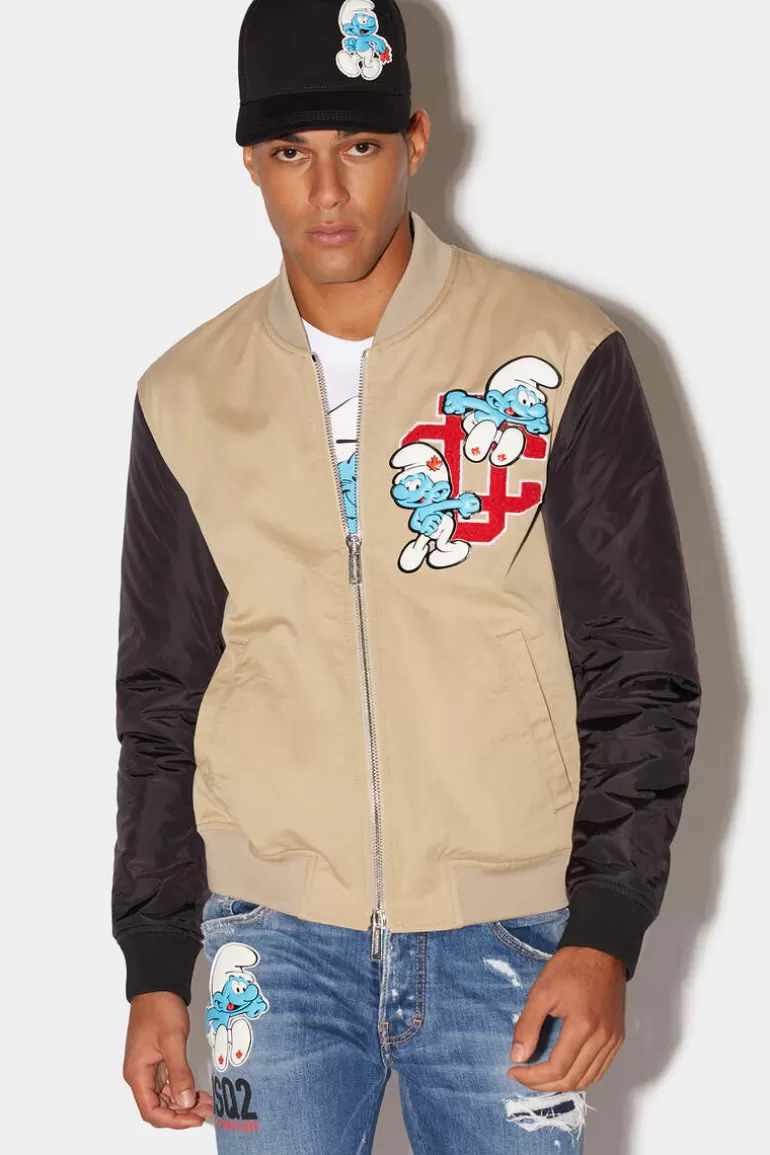 Homme Dsquared2 Manteaux & Vêtements D'Extérieur*Smurfs Parka Coat