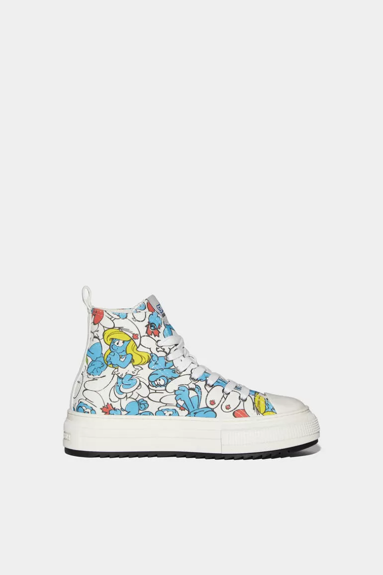 Femme Dsquared2 Baskets*Smurfs Sneakers