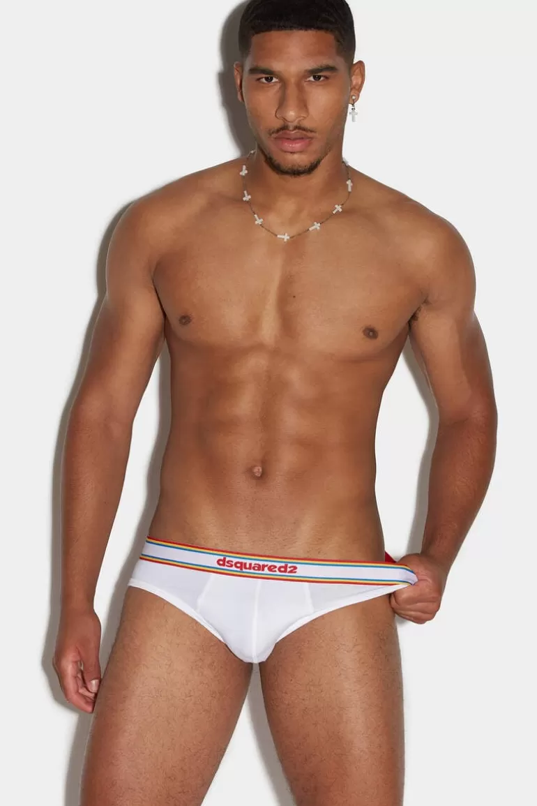 Homme Dsquared2 Sous-Vetement*Sport Tape Brief