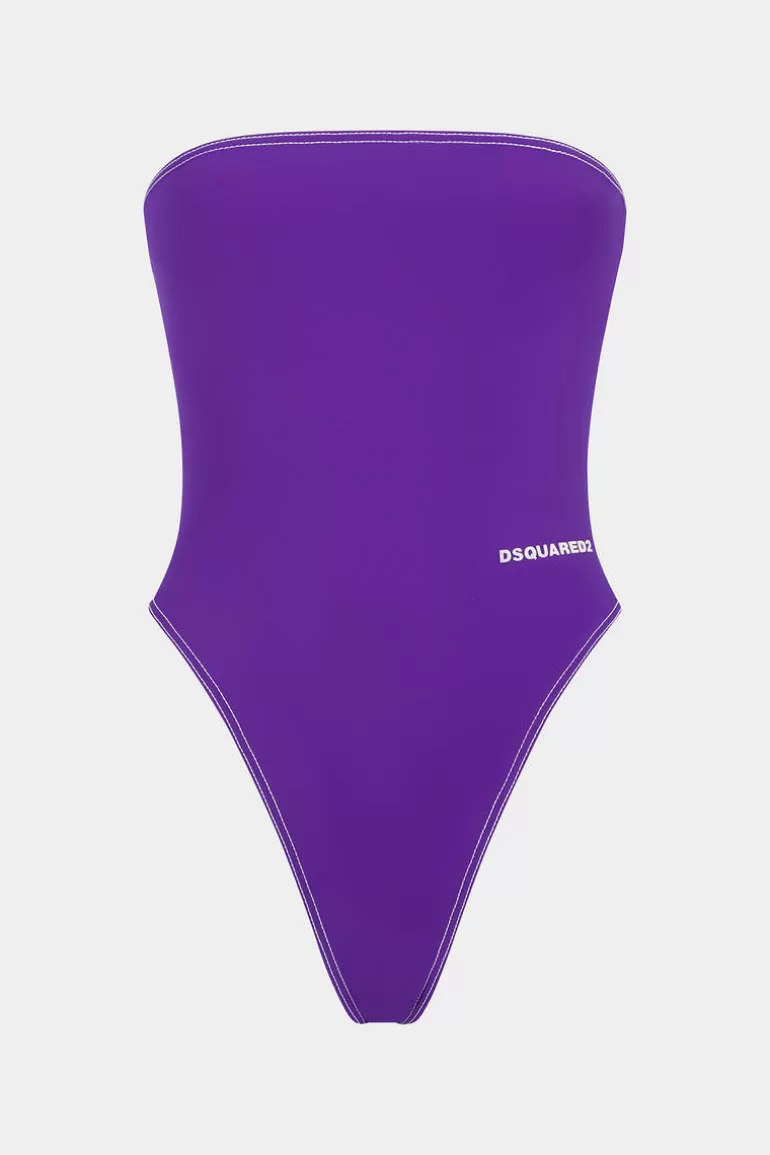 Femme Dsquared2 Mode Plage*Sporty Basic One-Piece