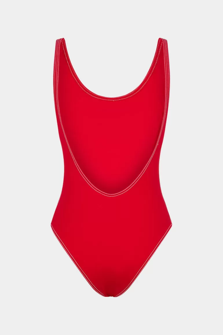 Femme Dsquared2 Mode Plage*Sporty Basic One-Piece