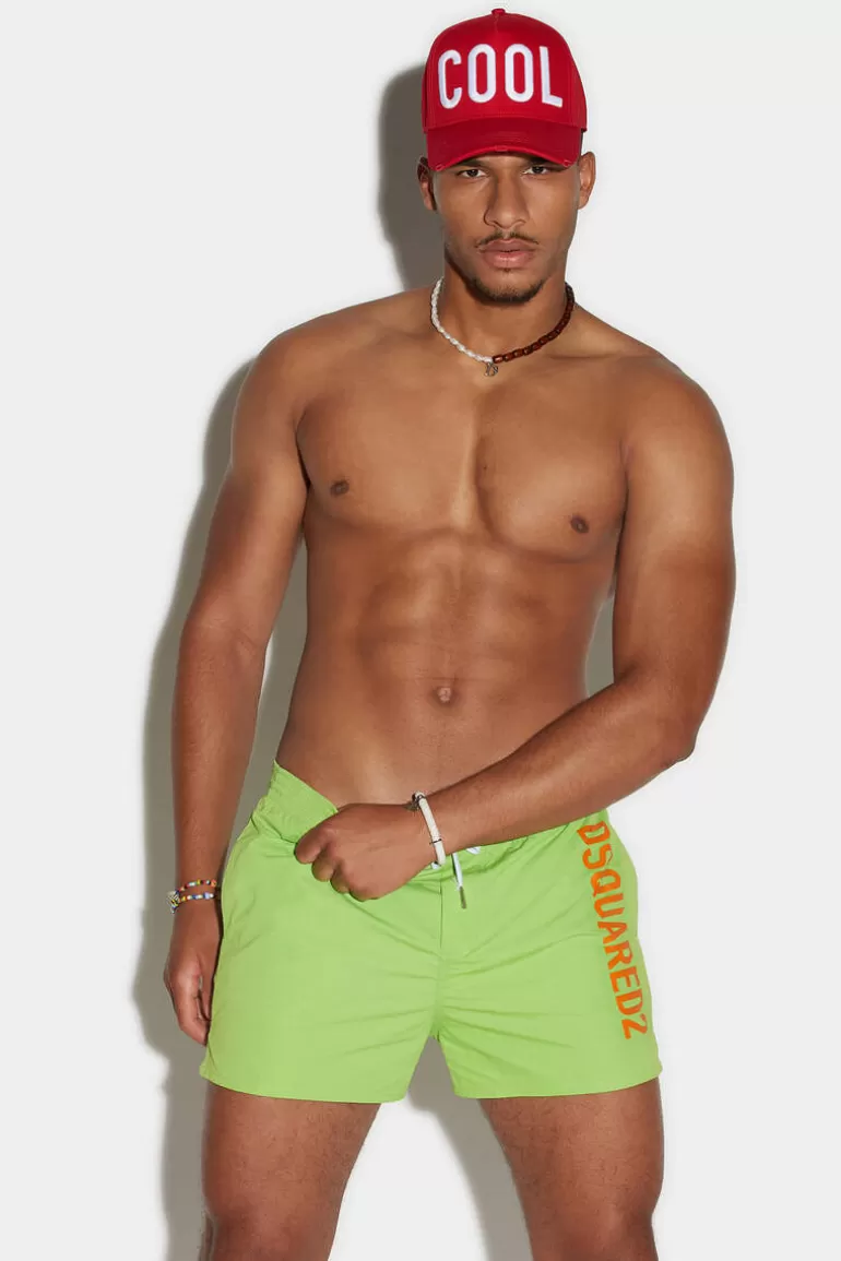 Homme Dsquared2 Mode Plage*Technicolor Boxer Midi