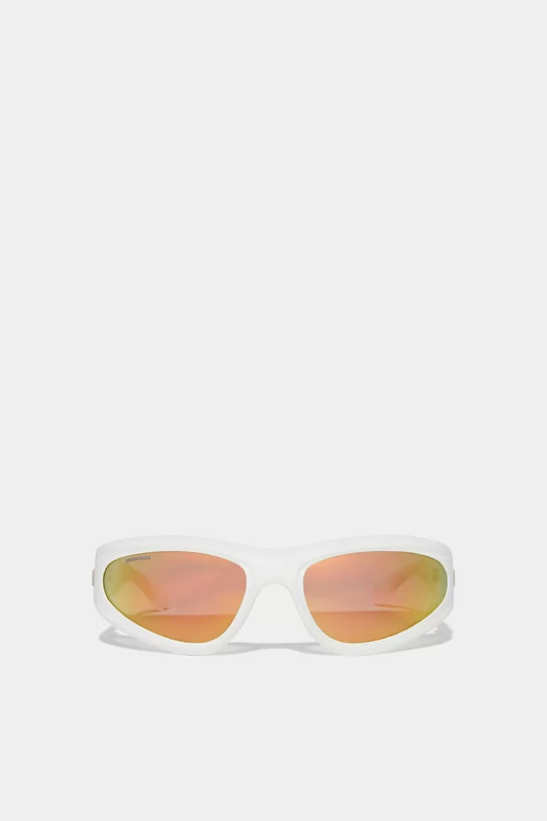 Homme Dsquared2 Lunettes*White Hype Sunglasses